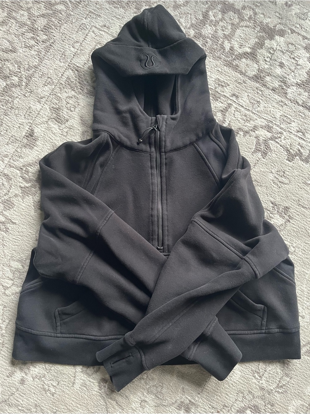 Lululemon Scuba Crop Half Zip